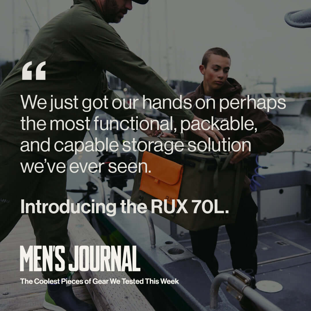 RUX is Featured in Men’s Journal’s “The Coolest Pieces of Gear We Tested This Week”