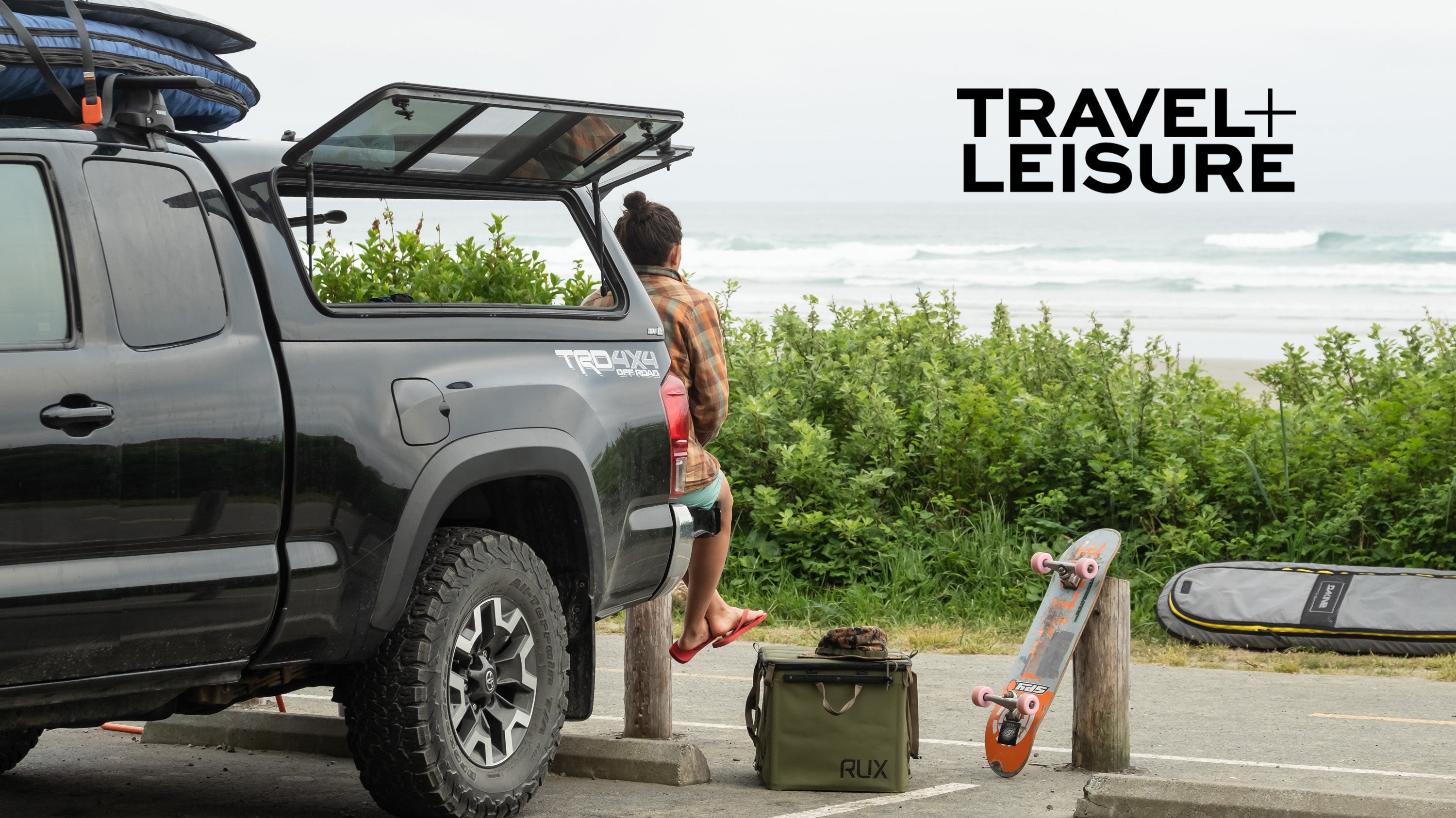 RUX 70L Featured in Travel + Leisure's "Best Camping Gear Storage"