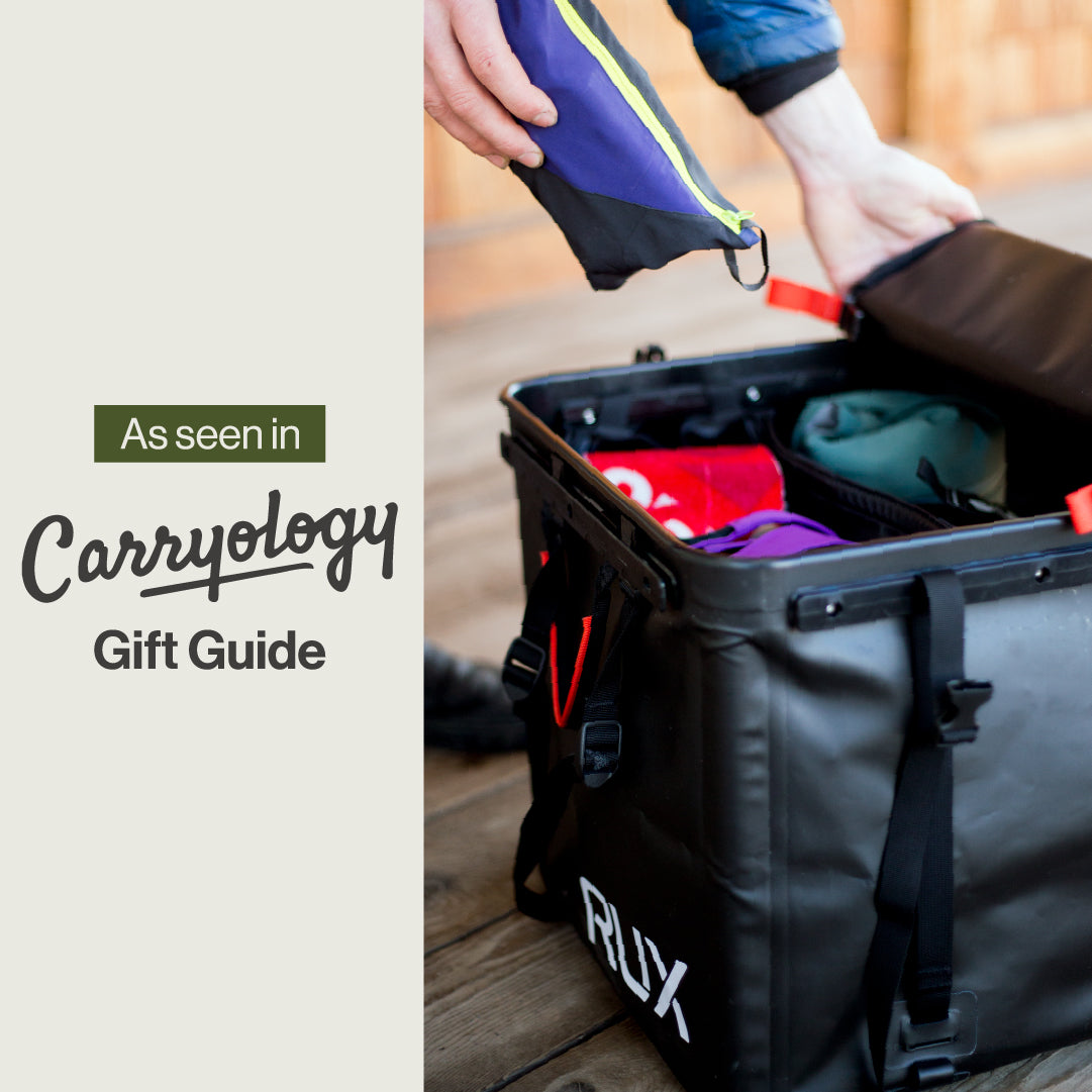 RUX featured in Carryology's Gift Guide for Outdoorsmen