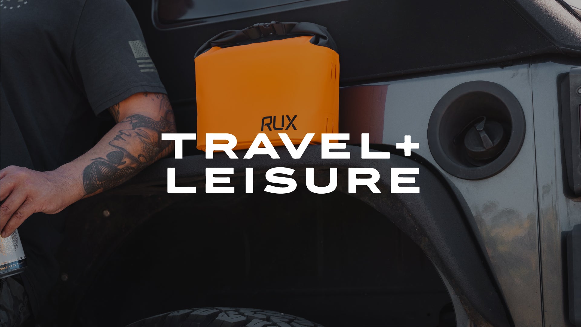 The RUX Cooler Cube featured in Travel + Leisure